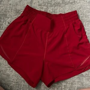 lulu lemon hotty hot shorts 4inch